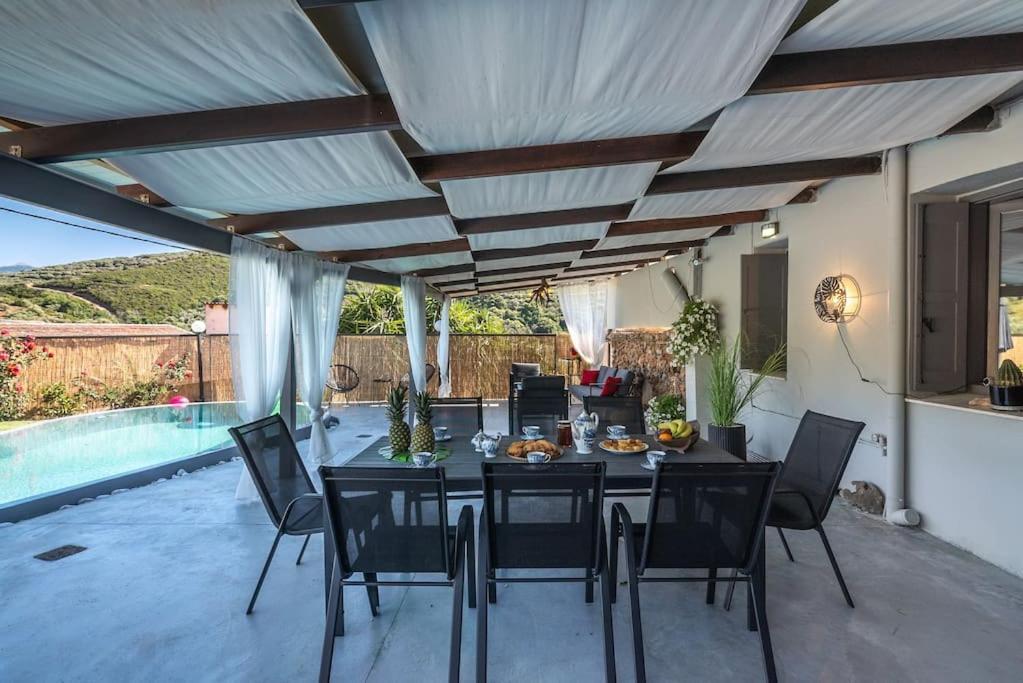 Вилла Casa Del Miele, Private Pool, Bbq, Mountain View. Alikianos Экстерьер фото