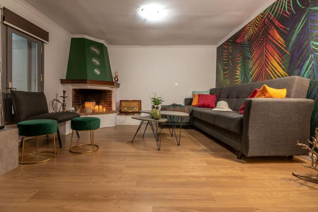 Вилла Casa Del Miele, Private Pool, Bbq, Mountain View. Alikianos Экстерьер фото